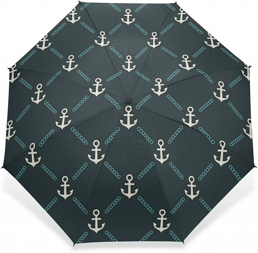 картинка Автоматический зонт "Green Anchor" от интернет магазина