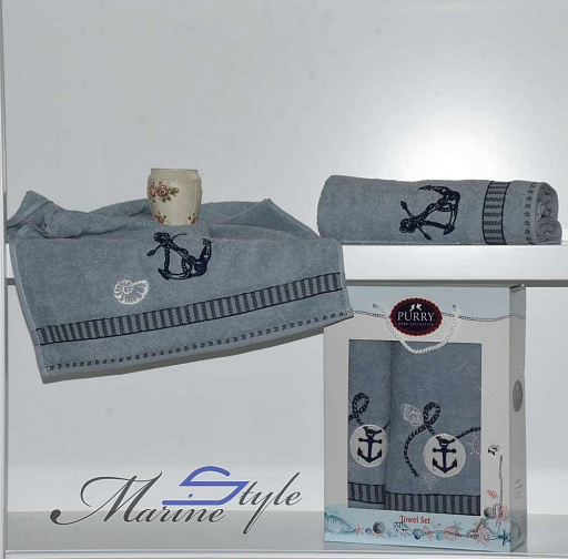 картинка Подарочный 2-х предметный набор полотенец "ÇAPA" от интернет магазина